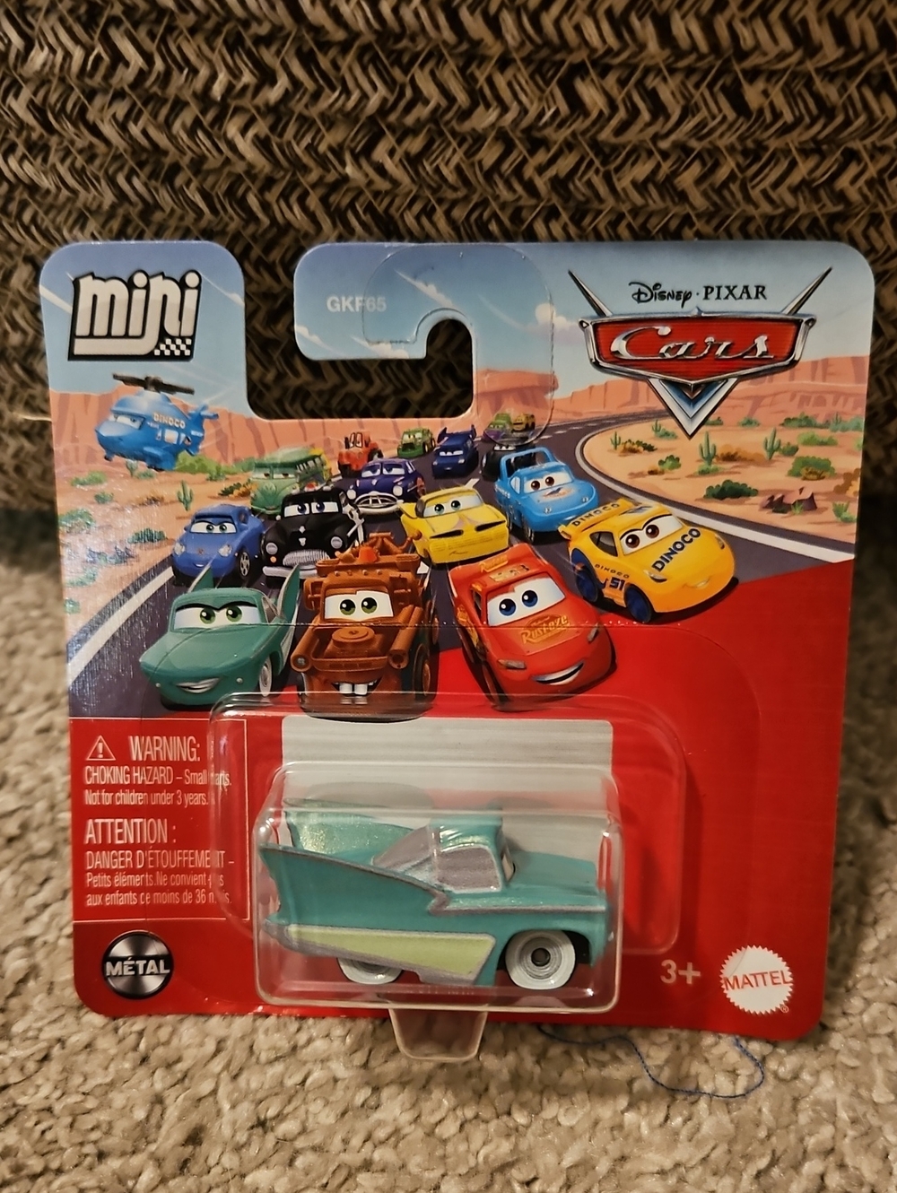Disney Pixar Cars Mini Racers Flo Metal Diecast New Sealed